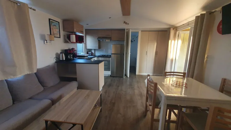 Mobil Home Privilège -  33M² - 3 Chambres Avec Terrasse Couverte