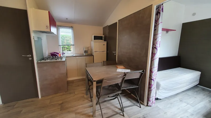 Mobil-Home Confort - 27M² - 2 Chambres - Terrasse Couverte