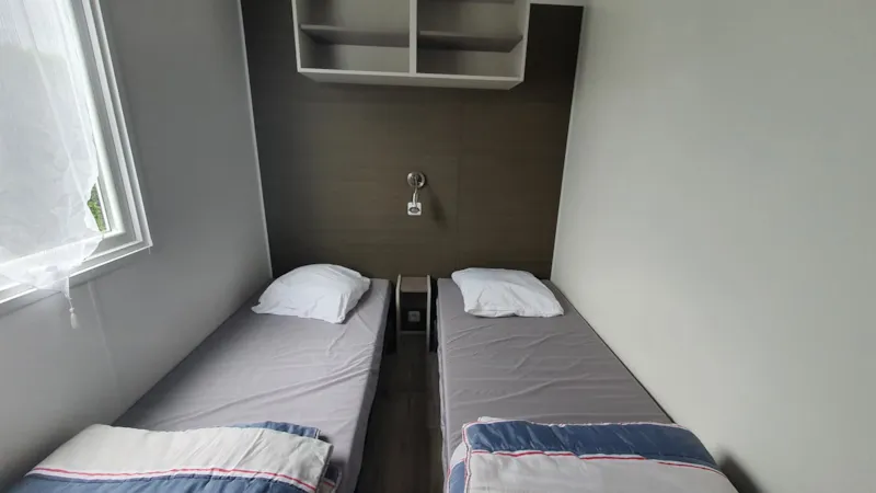 Mobil-Home Confort - 27M² - 2 Chambres - Terrasse Couverte