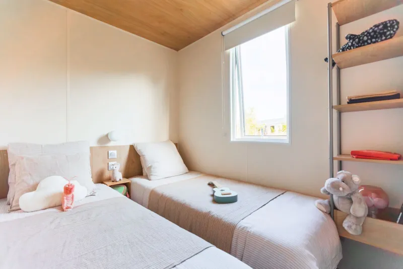 Mobil-Home Premium - 40 M² - 3 Chambres  Avec Terrasse Semi Couverte