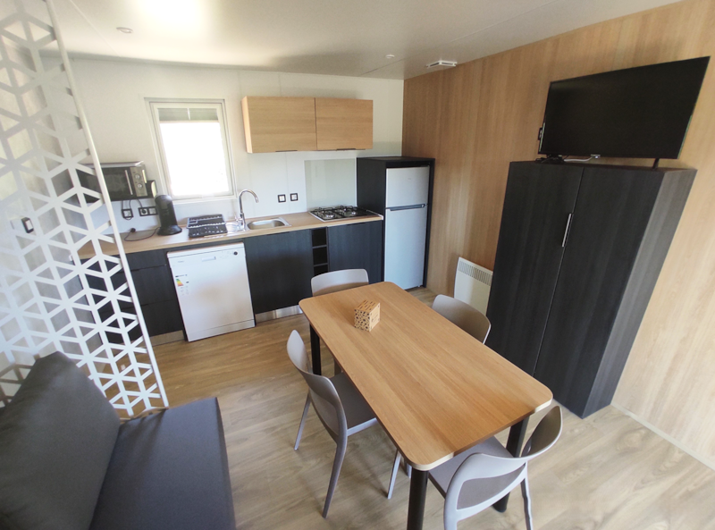 Mobilheim Premium 2 Schlafzimmer mit Klimaanlage