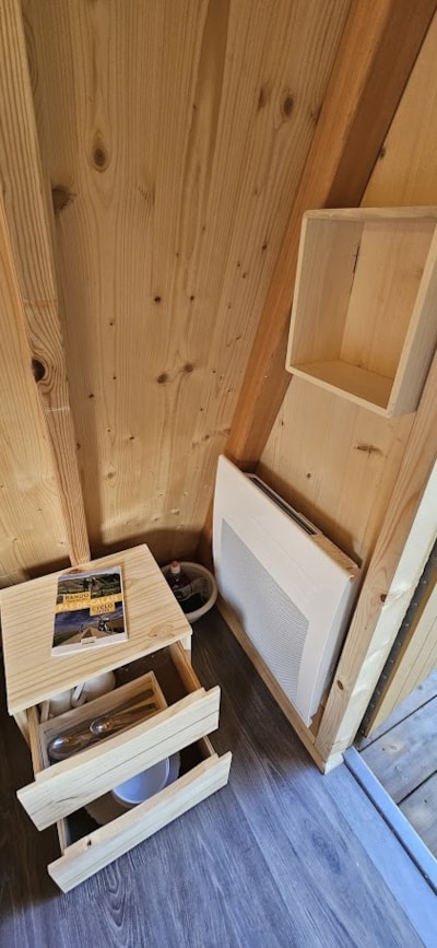 Cabadienne - 6.5m² Wooden cabin - terrace