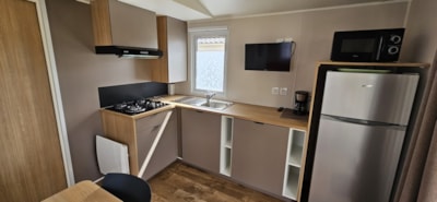Mobile-home n° 31 - 1 bedroom 20m² - sheltered terrace