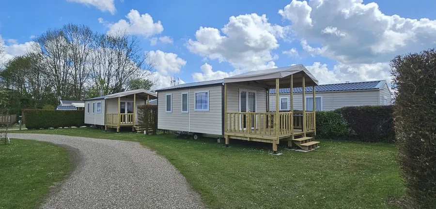 Location - Mobil-Home N°32 - 1 Chambre 20 M² - 2 Personnes - Camping Des Trois Tilleuls