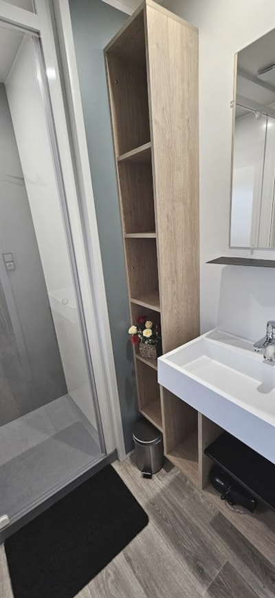 Mobile-home n°33 - 33 m² - 3 bedrooms - Covered terrace -
