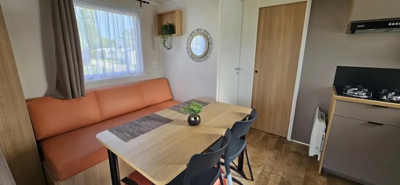 Mobil-Home N°31 - 1 Chambre 20 M² - 2 Personnes - Terrasse Couverte