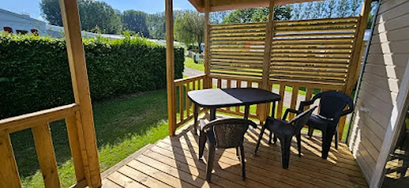 Mobil-Home N°31 - 1 Chambre 20 M² - 2 Personnes - Terrasse Couverte