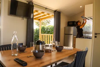 Accommodation - Mobil-Home Bahia 3 Bedrooms - Camping Le Lagon Bleu