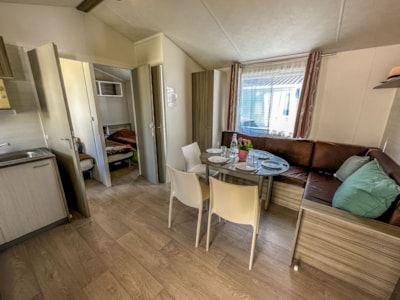 3-bedroom Bermudes mobile home with terrace