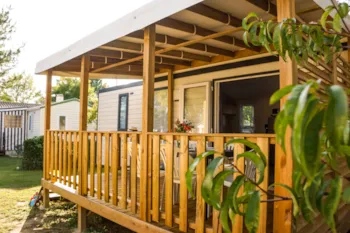 Accommodation - Mobile Home Toscane 2 Bedrooms With Terrace - Camping Le Lagon Bleu