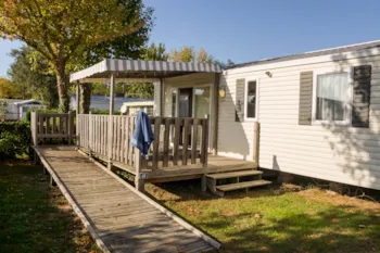 Accommodation - Mobil-Home Andaro 2 Bedrooms + Terrace - Camping Le Lagon Bleu
