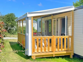 Mietunterkunft - Mobilheim 3 Zimmer - Camping Les Prairies de L'Etang