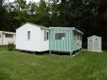 Mietunterkunft - Mobilheim Ridorev Ibiza - 2 Schlafzimmer - Camping BOIS DE LA CHASSE