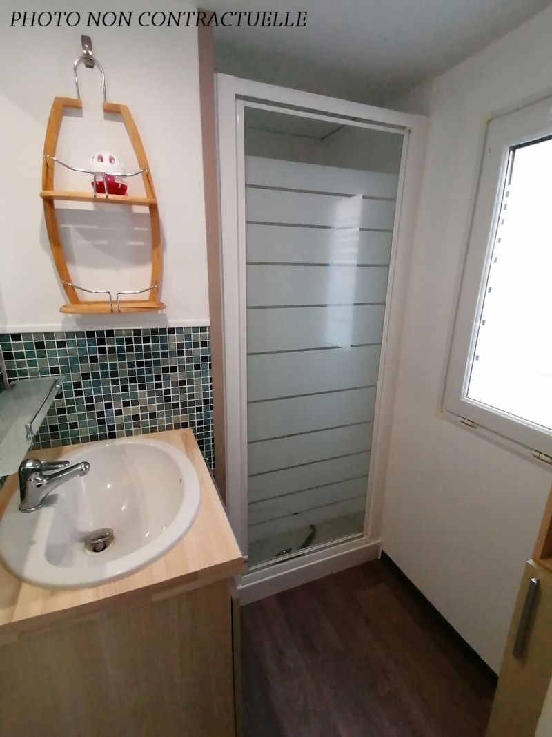 Hytte i CASTELNAU DE GUERS – Grand large CONFORT - 2 chambres 30m² - * Clim, terrasse, TV * 4 Pers. – photo 6