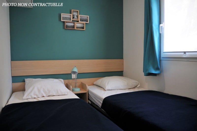 Hytte i CASTELNAU DE GUERS – Grand large CONFORT - 2 chambres 30m² - * Clim, terrasse, TV * 4 Pers. – photo 5