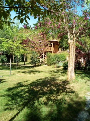 Mietunterkunft - Le Balcon Des Duyes - Camping du moulin de Thoard