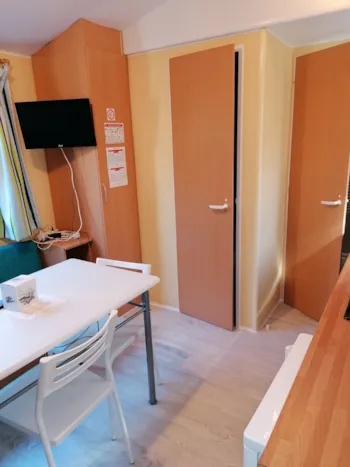 Mietunterkunft - Mobilhome Est - Camping du moulin de Thoard