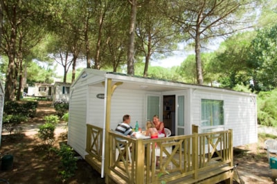 Mobil home LOGGIA 26m² / 2 bedrooms - sheltered terrace