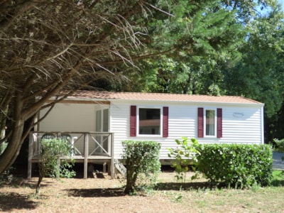 Mobil home FAMILY Premium 35m² / 3 bedrooms - Half-covered terrace