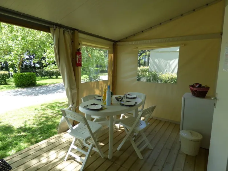 Mobil-Home Tithome 20M² / 2 Chambres - Terrasse Couverte (Sans Sanitaires) A/D Dimanche