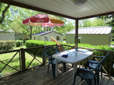 Mobile home OPHEA 25m² / 2 bedrooms - sheltered terrace