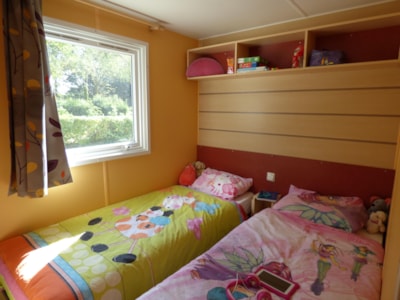 Mobil home LOGGIA 26m² / 2 bedrooms - sheltered terrace