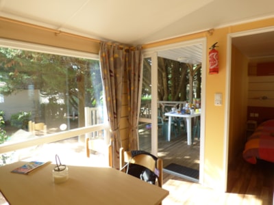 Mobil home LOGGIA 26m² / 2 bedrooms - sheltered terrace