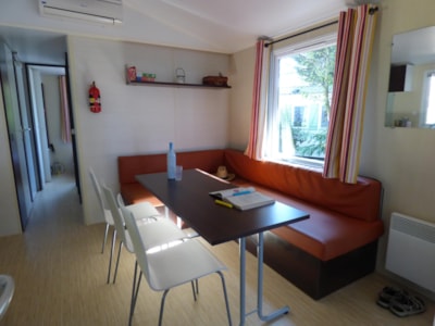 Mobil home FAMILY Premium 35m² / 3 bedrooms - Half-covered terrace