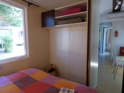 Mobil home FAMILY Premium 35m² / 3 bedrooms - Half-covered terrace