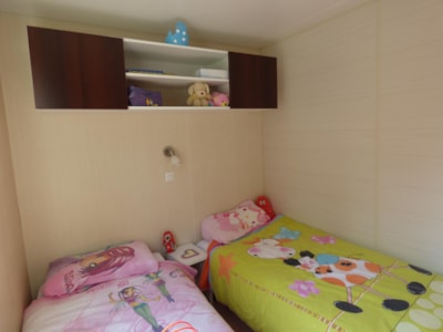 Mobil home FAMILY Premium 35m² / 3 bedrooms - Half-covered terrace