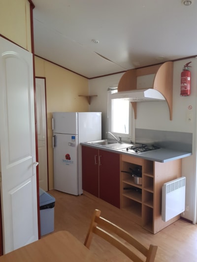 Mobile home TRIGANO 30m² / 2 bedrooms - covered terrace