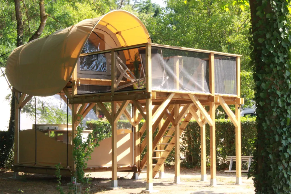 Accommodation - L'évasion - Éco-Camping La Porte d'Autan