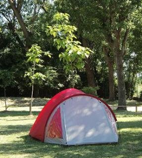 Tent pitch without car — 1