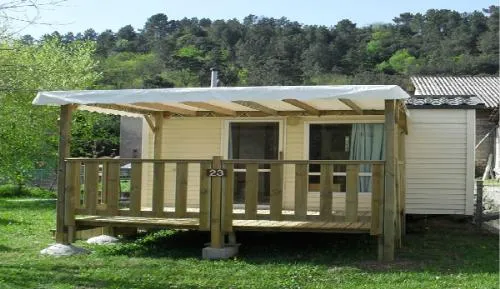 Huuraccommodatie(s) - Starcaravan - image n°1 - Camping A l'Ombre des Sycomores