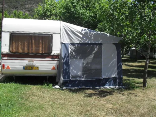 Huuraccommodatie(s) - Caravan - image n°1 - Camping A l'Ombre des Sycomores
