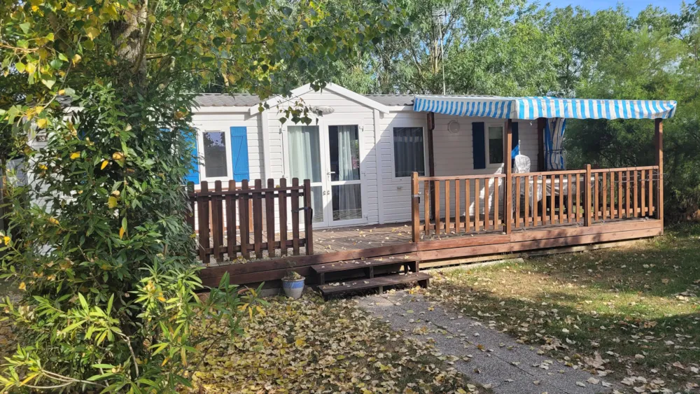 Location - Mobil-Home 3 Ch 6/8 Pers Avec Climatisation - Camping le Merval
