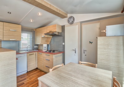 Mobile-home 3 bedrooms air-conditioning