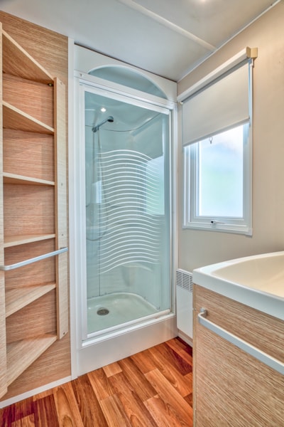 Mobile-home 3 bedrooms air-conditioning