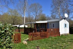 Huuraccommodatie(s) - Mobil-Home  2 Kamers - Camping Le Clupeau