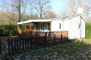 Location - Mobil Home 2 Chambres N°24 - Camping Le Clupeau
