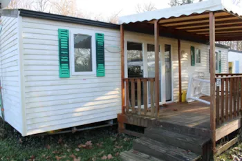 Location - Mobil Home 3 Chambres N°31 - Camping Le Clupeau