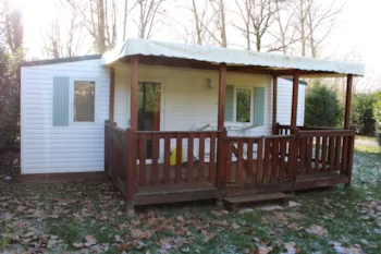 Location - Mobil Home 2 Chambres N°27 - Camping Le Clupeau