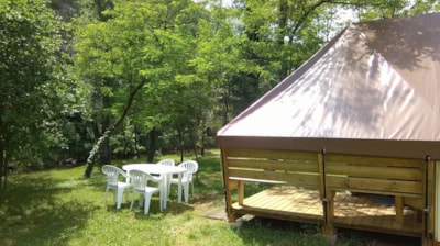 Ecolodge tent - 2 bedrooms - no bathroom