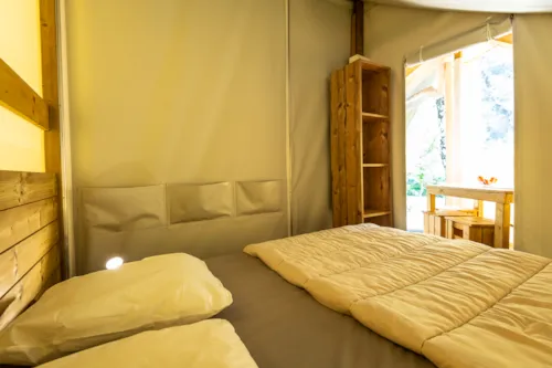 Accommodation - Ecolodge Tent - 2 Bedrooms - No Bathroom - image n°6 - Village Nature Zen