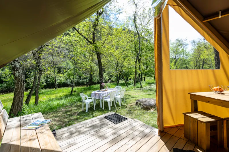 Tente Ecolodge 4 Pers. - 2 Ch. - Sans Sanitaire