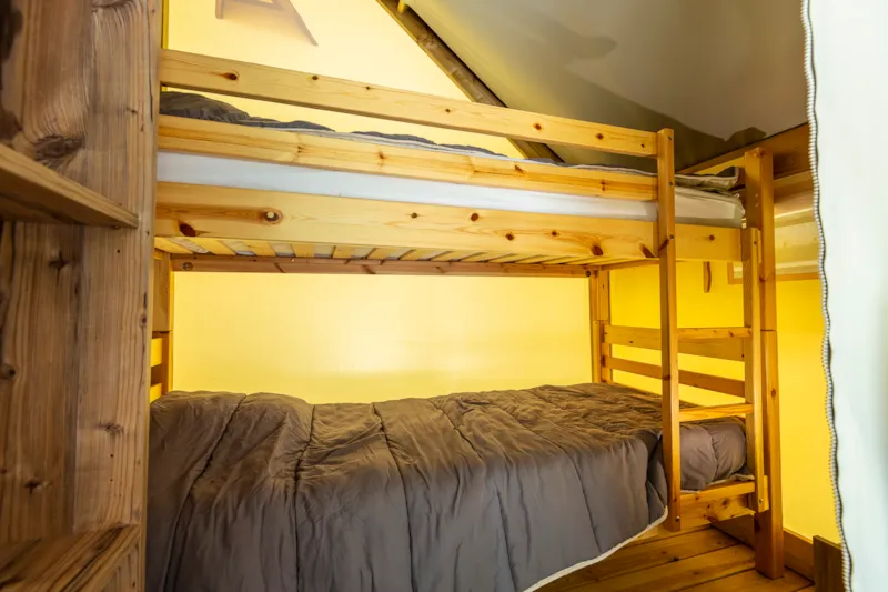 Tente Ecolodge 4 Pers. - 2 Ch. - Sans Sanitaire