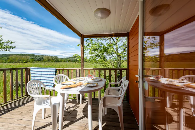 Mobil Home Loggia 2Ch. - 4 Pers. - Terrasse Intégrée