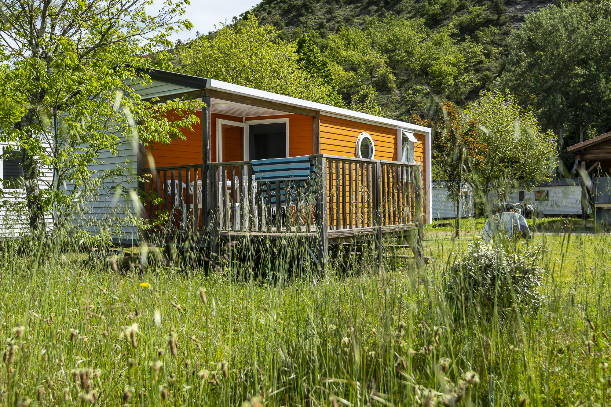 Alojamiento - Mobilhome Loggia 2 Habitaciones - Camping La Turelure