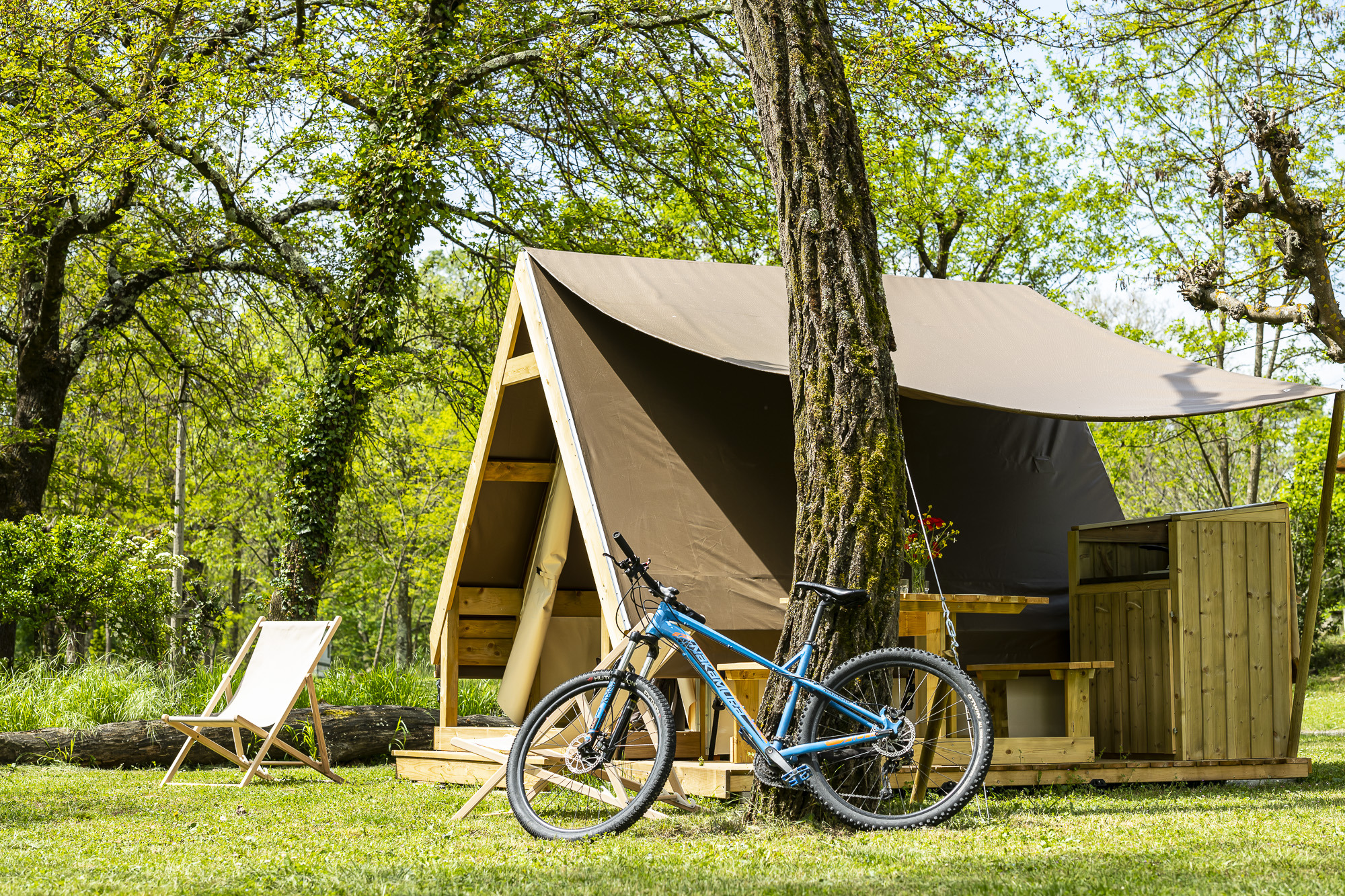 Ferietype - Trek Tent 2 Pax. - 1 Room, No Sanitary - Camping La Turelure