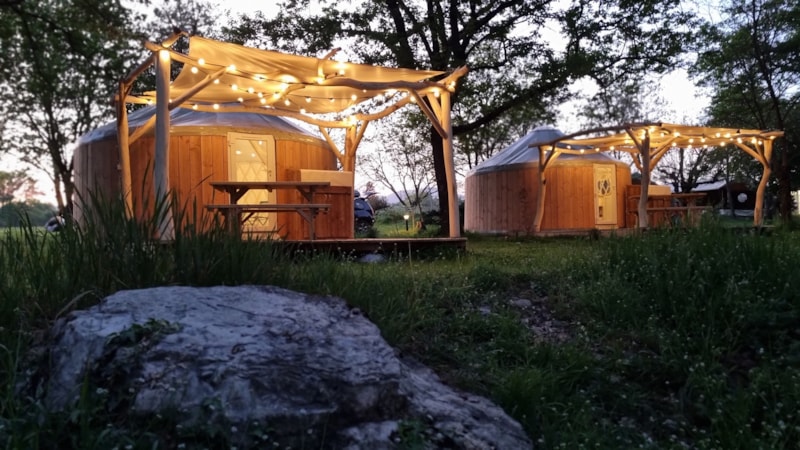 Yourte Cocoon Duo 2 pax - 1 Zimmer - ohne Sanitäranlagen